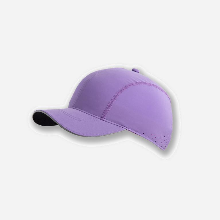 Brooks Chaser Israel - Men's Running Hat - Heliotrope/Magenta/MediumPurple (29684-JBHU)